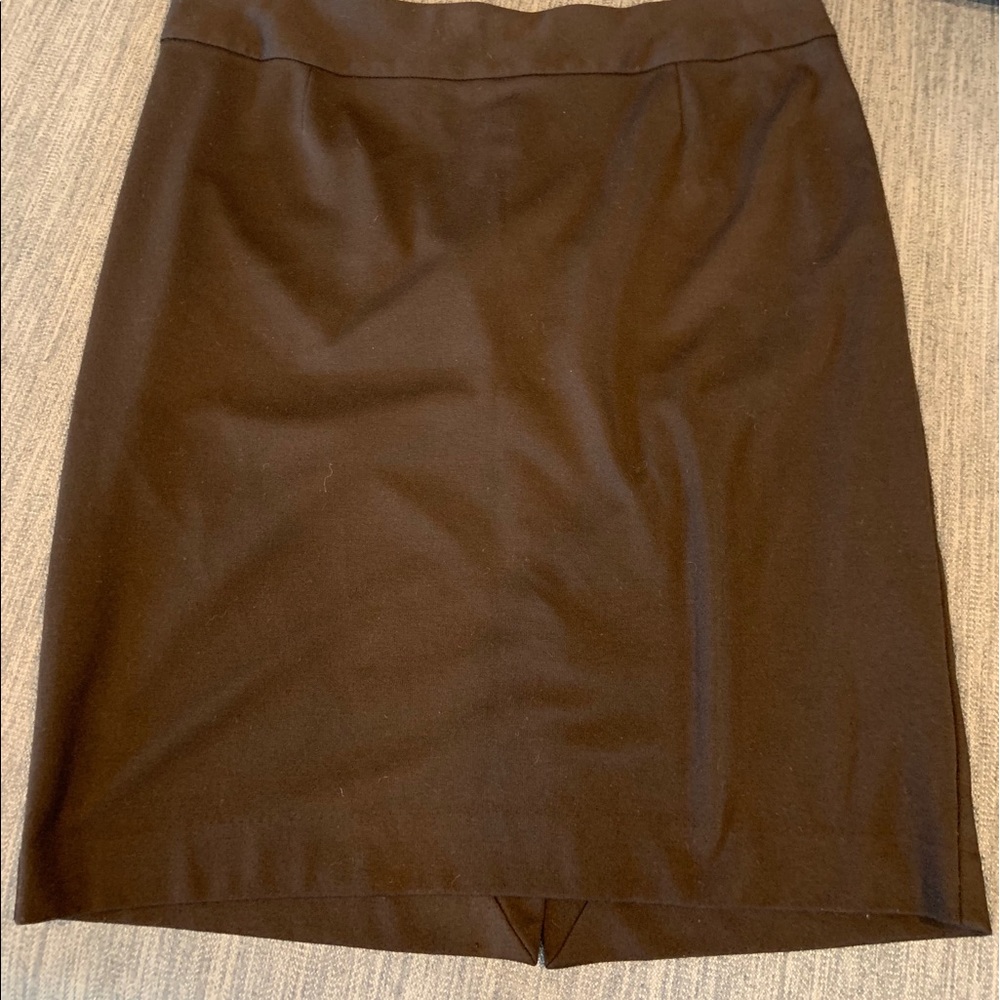 Black Lane Bryant suit skirt